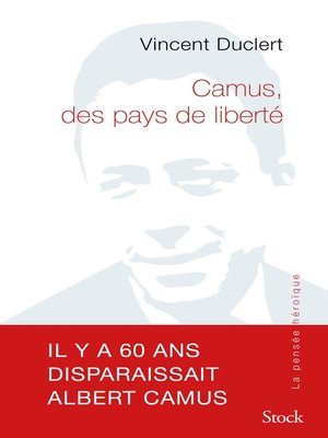 cover image of Camus, des pays de liberté